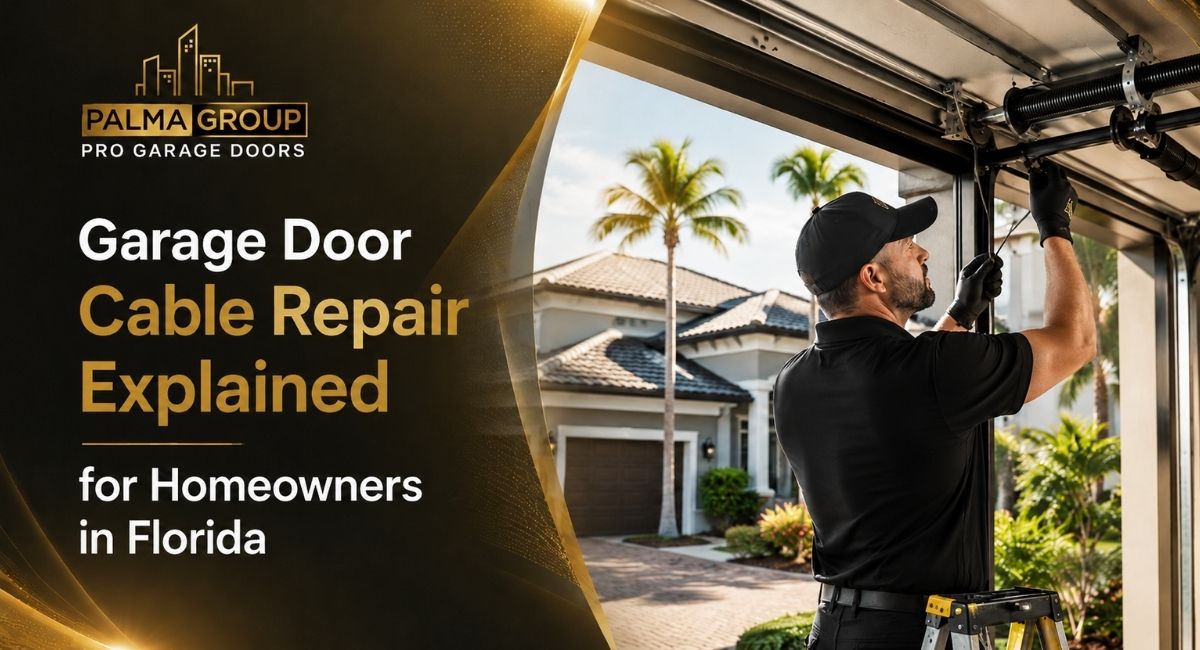 Read more about the article Garage Door Cable Repair Explained for Homeowners in Florida