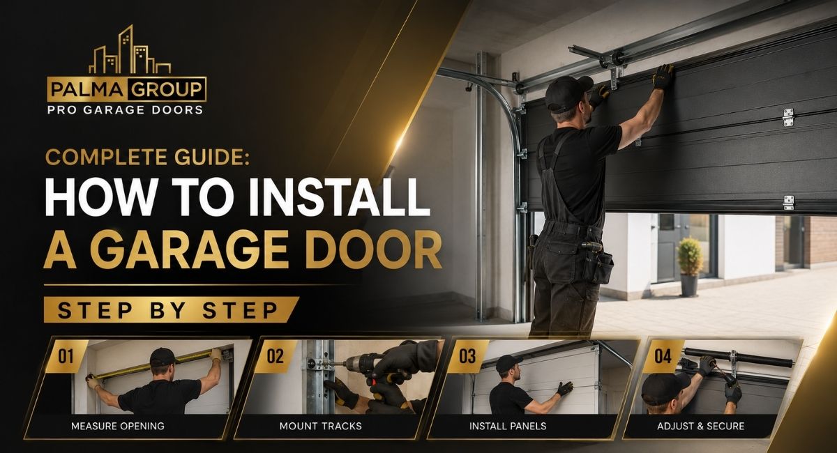 You are currently viewing Complete Guide: How to Install a Garage Door Step by Step
