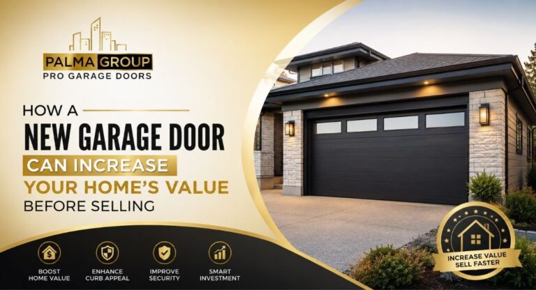 Does a New Garage Door Can Increase Your Home’s Value Before Selling