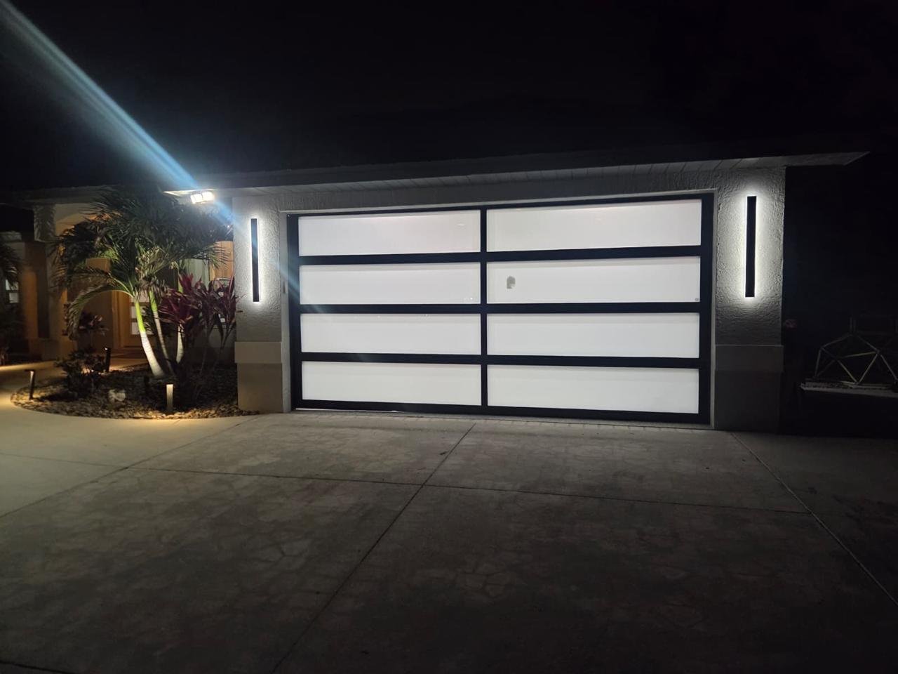 Full-View Glass Garage Door
