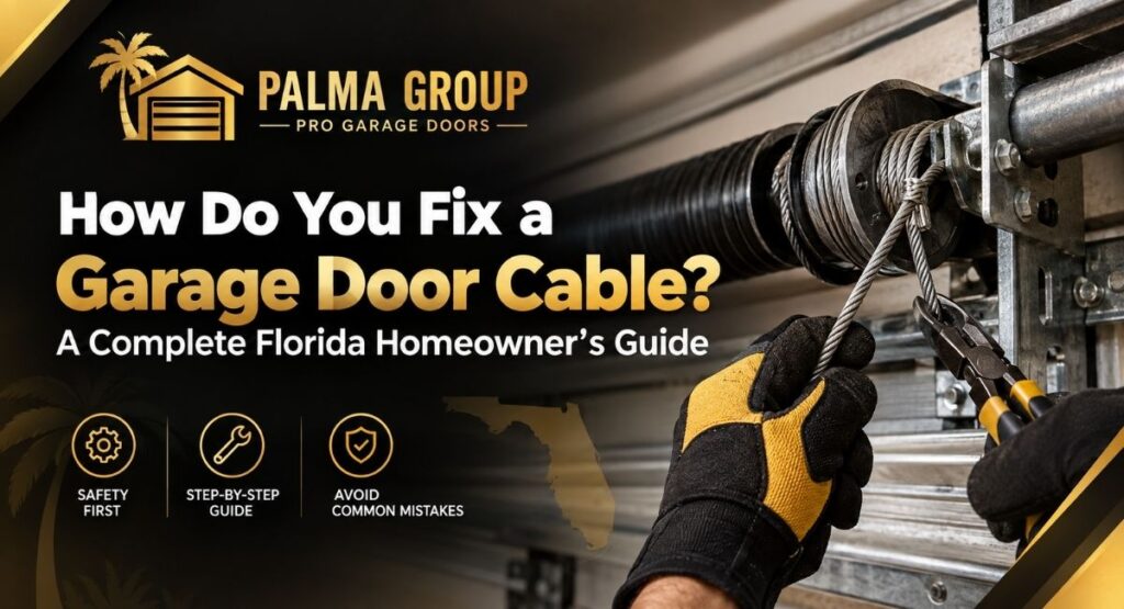 How Do You Fix a Garage Door Cable? A Complete Florida Homeowner’s Guide