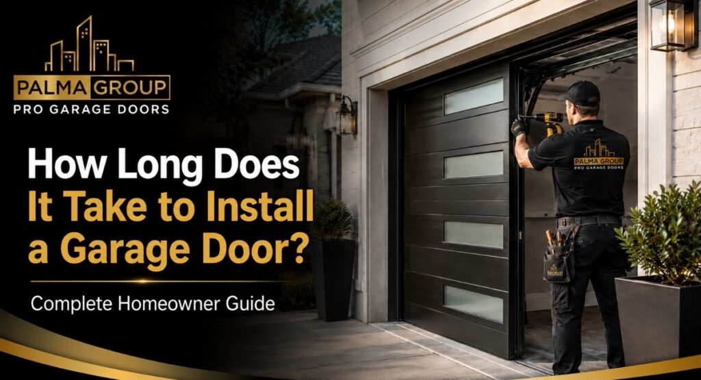 How Long Does It Take to Install a Garage Door? Complete Homeowner Guide