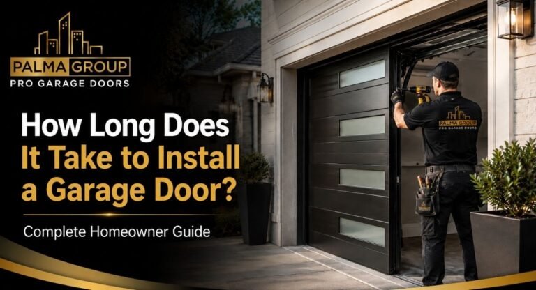 How Long Does It Take to Install a Garage Door? Complete Homeowner Guide