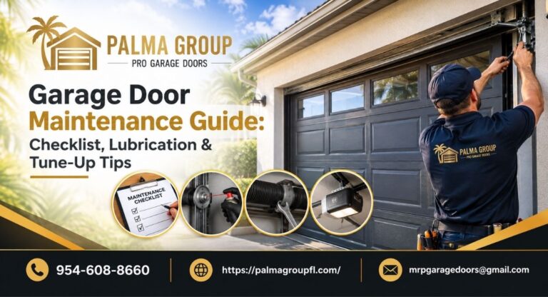 Garage Door Maintenance Guide: Checklist, Lubrication & Tune-Up Tips