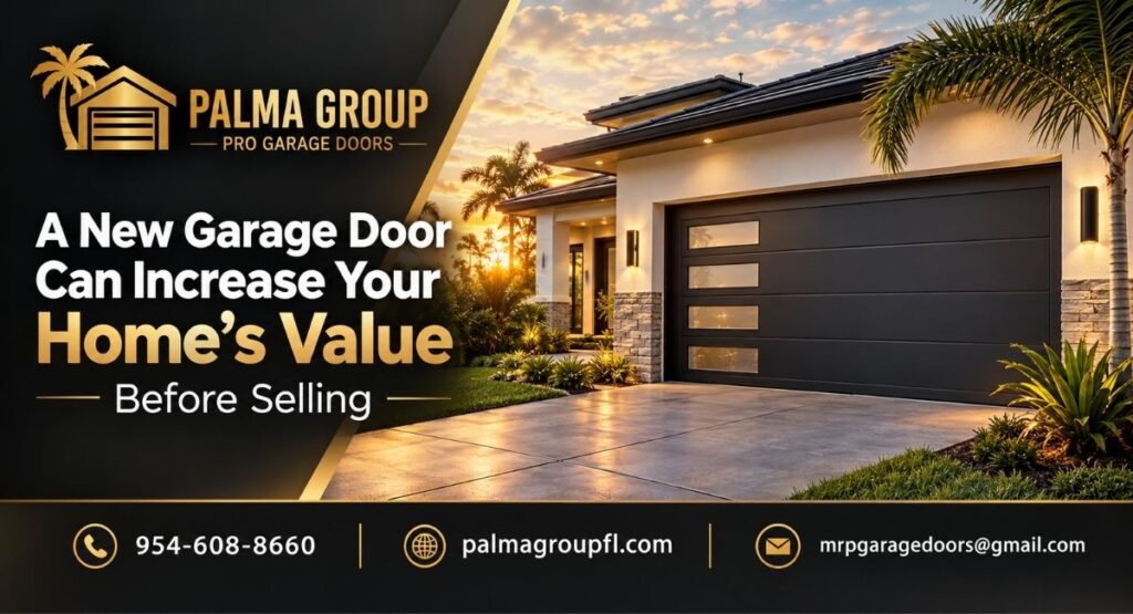 How a New Garage Door Can Increase Your Home’s Value Before Selling